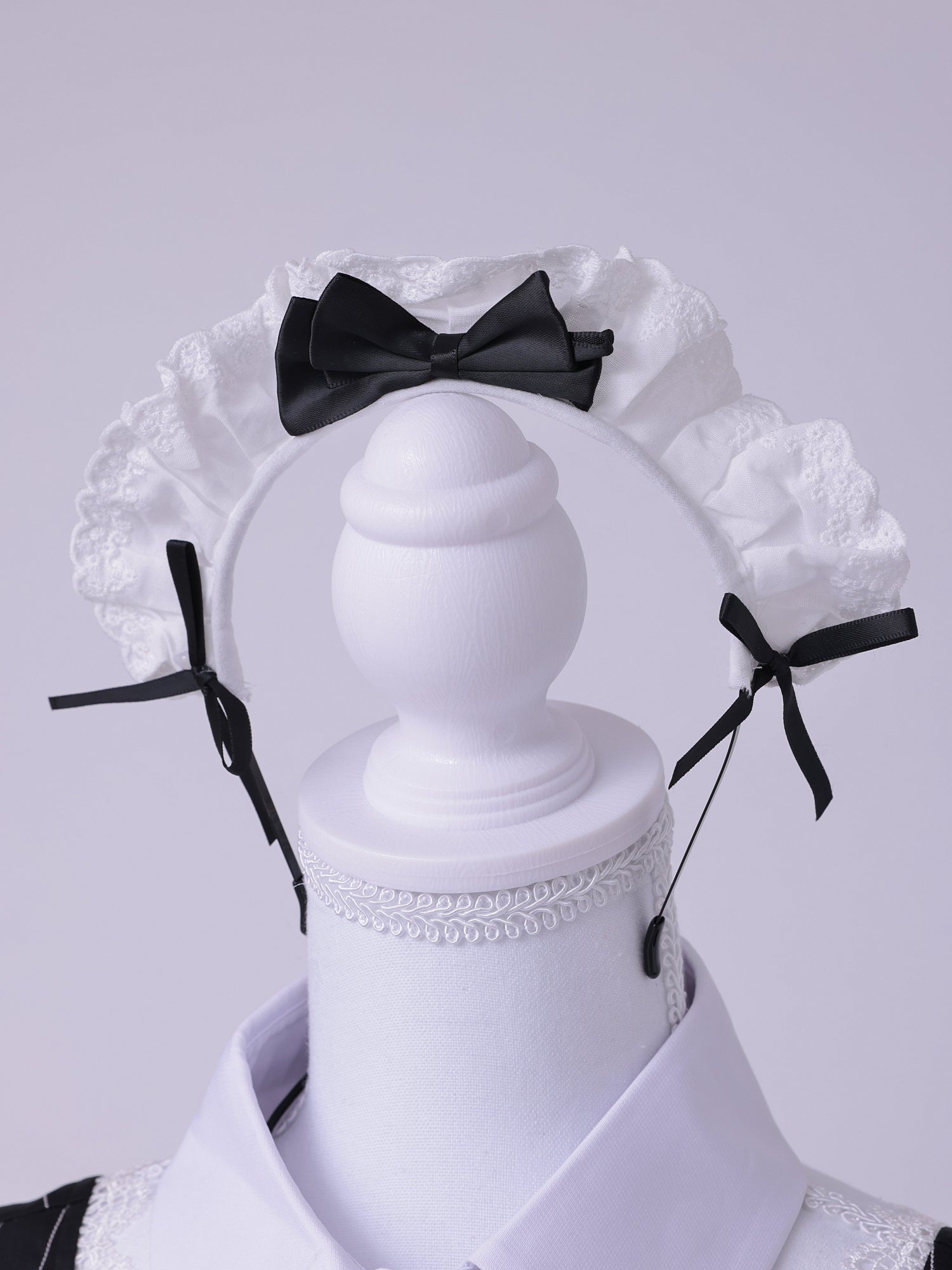 【6点セット】STRIPE Maid ストライプメイド グレー vcsot-220563-3-wh