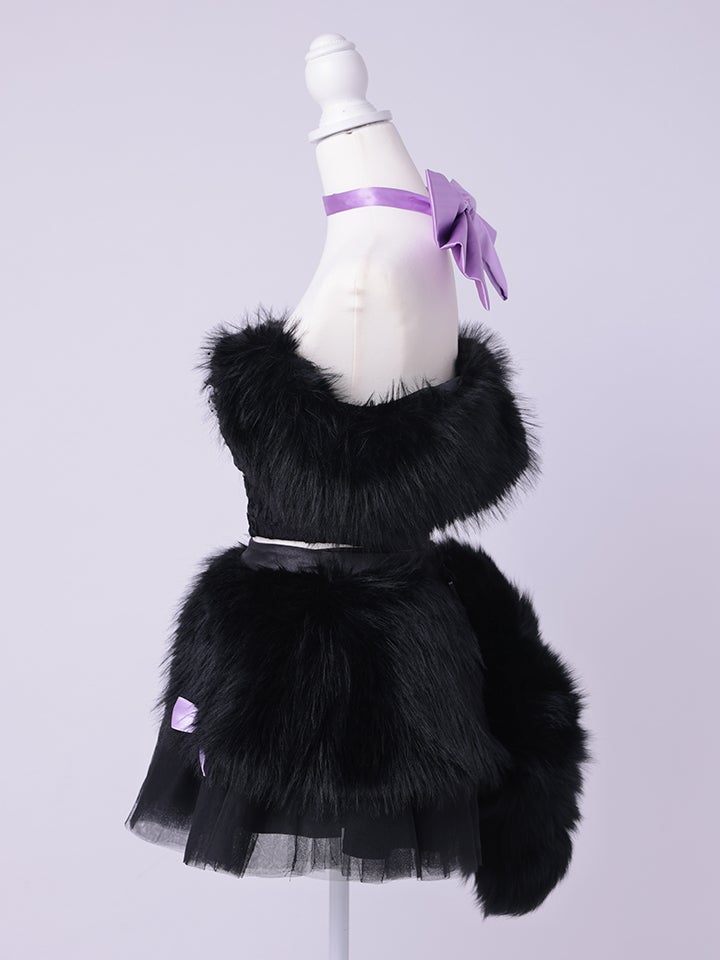 【7点セット】Lady Marie Lady Marie レディマリー ファーリボンキャット ブラック vcsct-260155-na