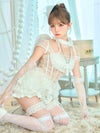 【7点セット】MARIA with fabulous Lace マリアウィズファビュラスレース レースエンジェル ホワイト vcsot-260530-1a