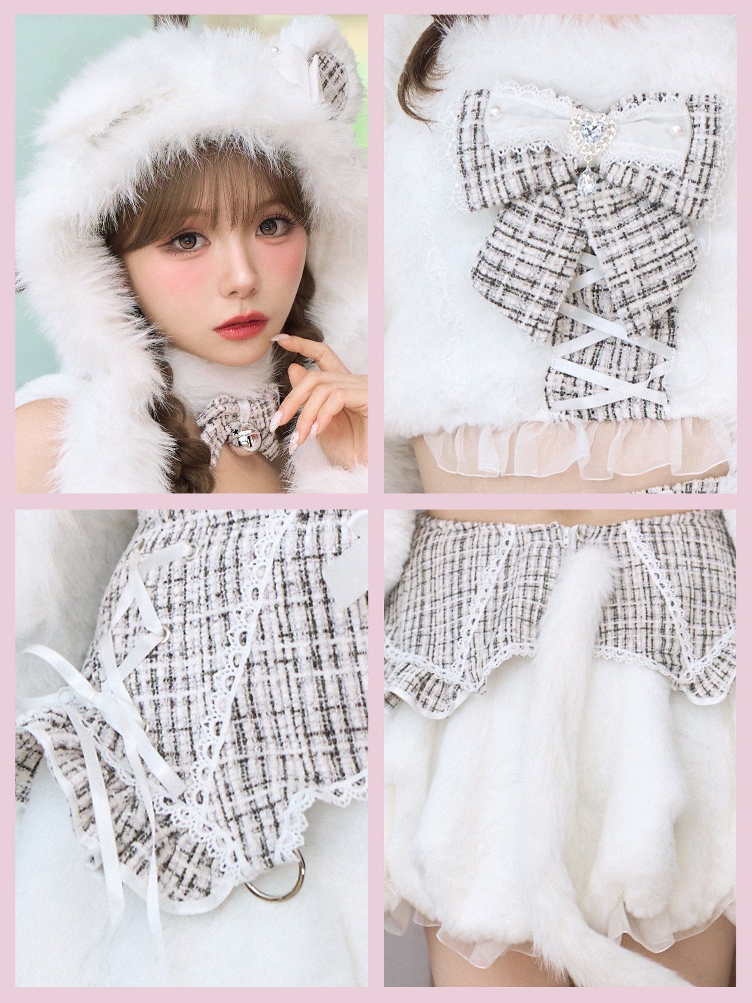 11点セット】vanityME. × Malymoon ラブボアキティセットアップ