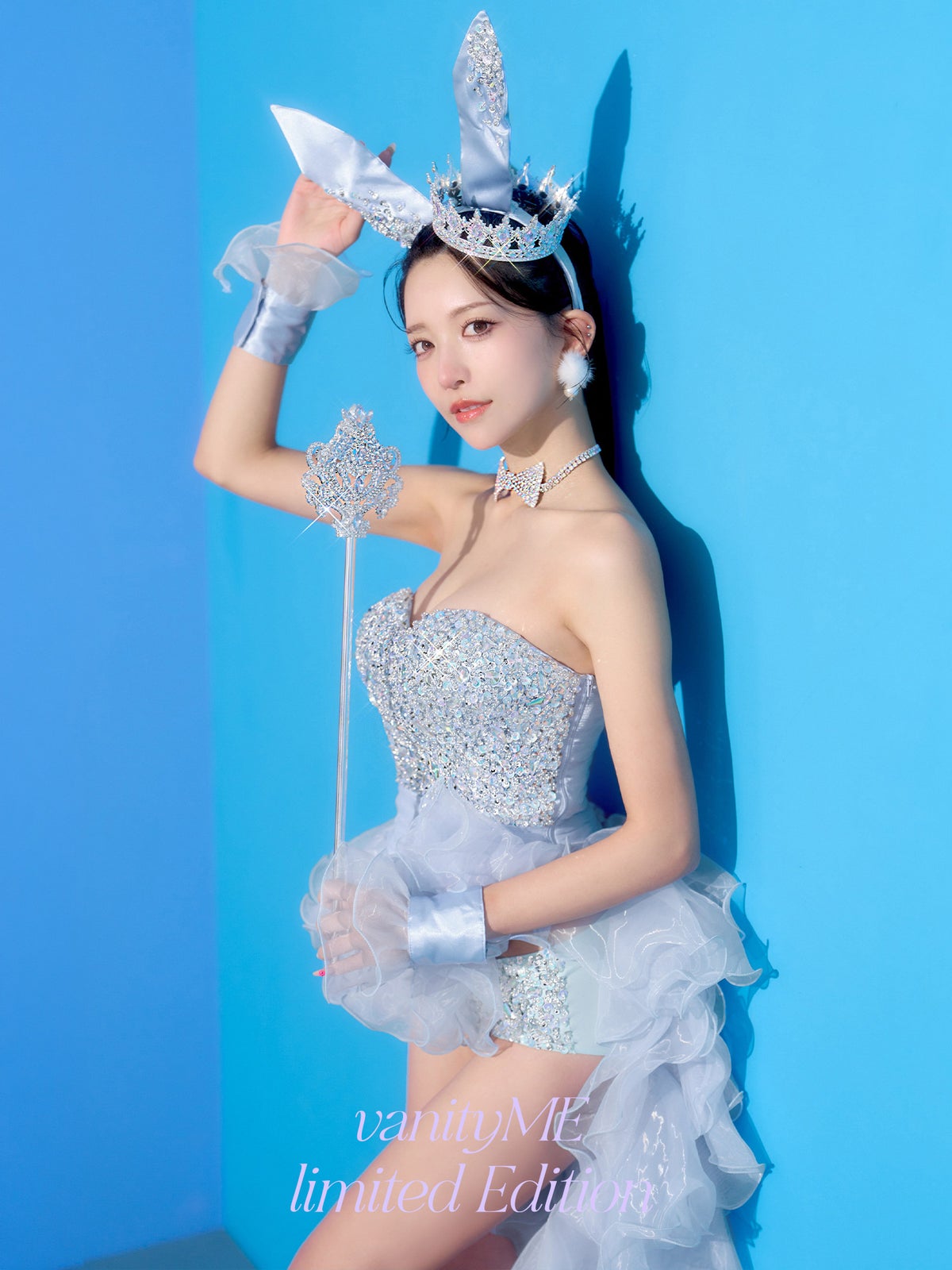 【5点セット】venus bunny limited edition ヴィーナスバニー バニーガール ブルー vcsbn-251212-3-yp-ac