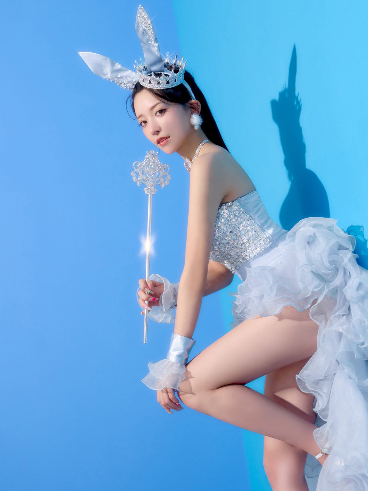 【5点セット】venus bunny limited edition ヴィーナスバニー バニーガール ブルー vcsbn-251212-3-yp-ac
