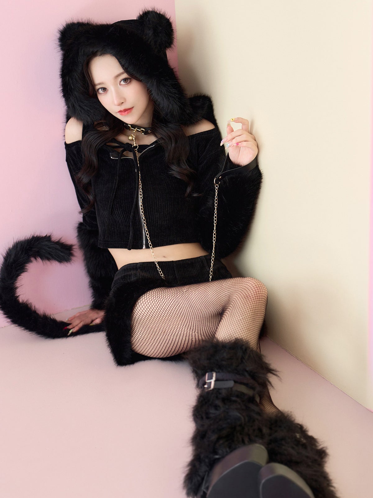 【6点セット】Wild Party Animal - Black CAT Ver. ワイルドパーティーアニマル - ブラックキャット vcsct-26023-1-wh