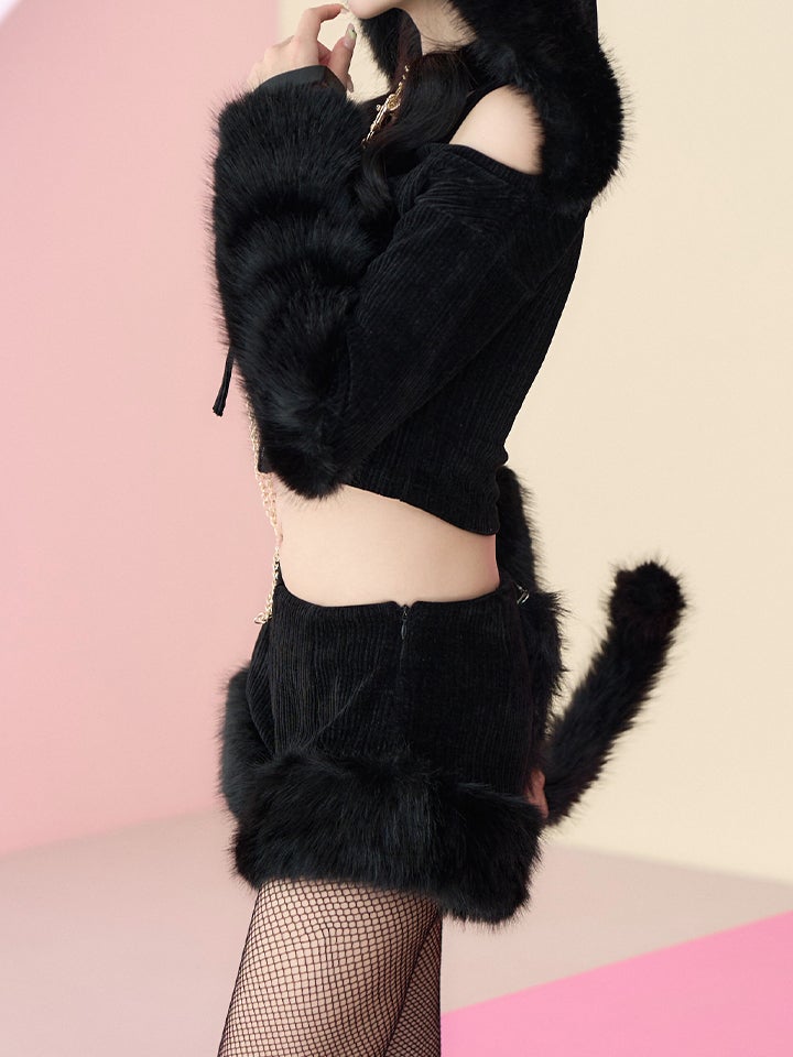 【6点セット】Wild Party Animal - Black CAT Ver. ワイルドパーティーアニマル - ブラックキャット vcsct-26023-1-wh