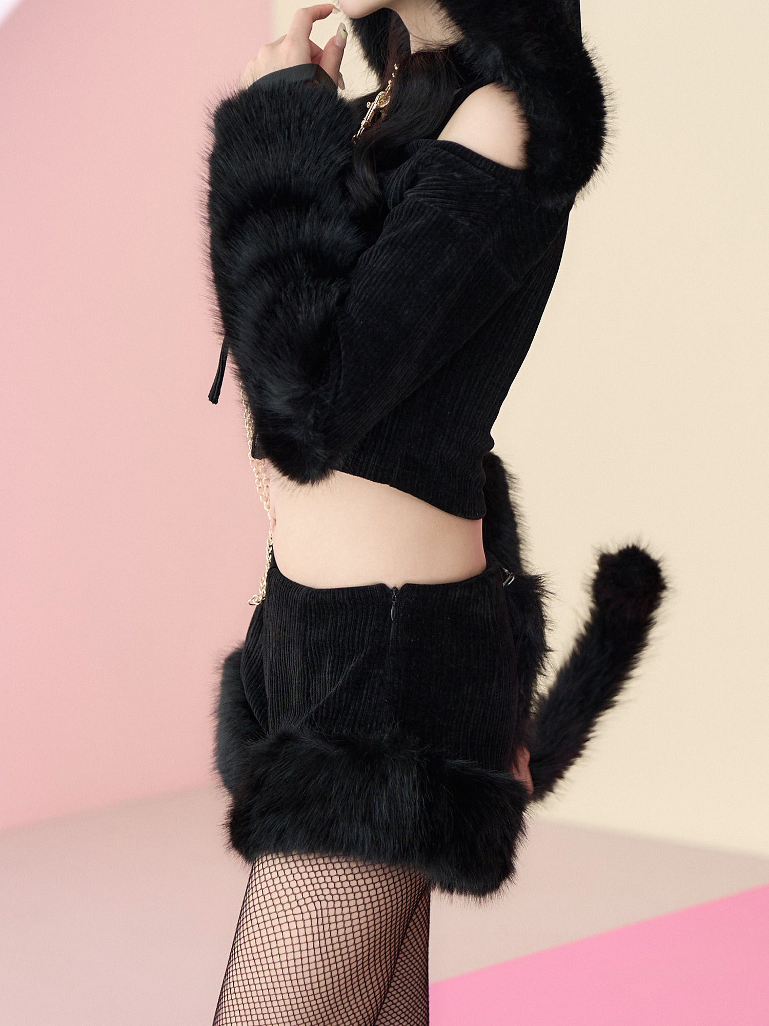 【6点セット】Wild Party Animal - Black CAT Ver. ワイルドパーティーアニマル - ブラックキャット vcsct-26023-1-wh