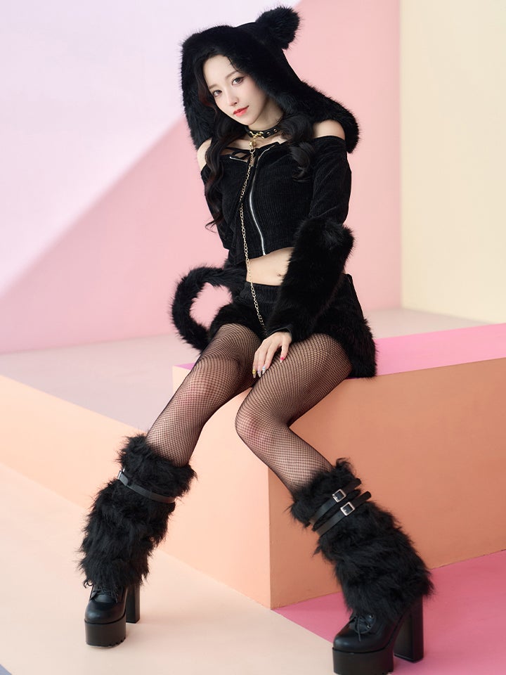 【6点セット】Wild Party Animal - Black CAT Ver. ワイルドパーティーアニマル - ブラックキャット vcsct-26023-1-wh