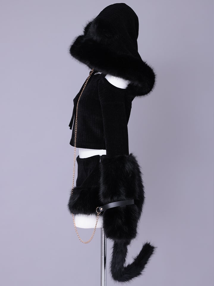 【6点セット】Wild Party Animal - Black CAT Ver. ワイルドパーティーアニマル - ブラックキャット vcsct-26023-1-wh