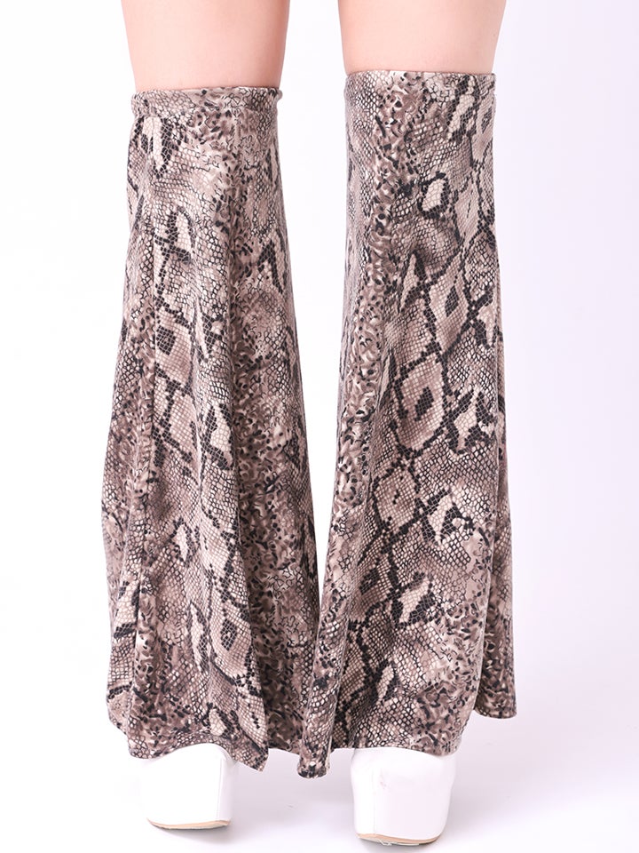 【3点セット】Fluffy Wild Party Snake Print Ver. フラッフィーワイルドパーティー パイソン柄 vcsot-250231-3-ac