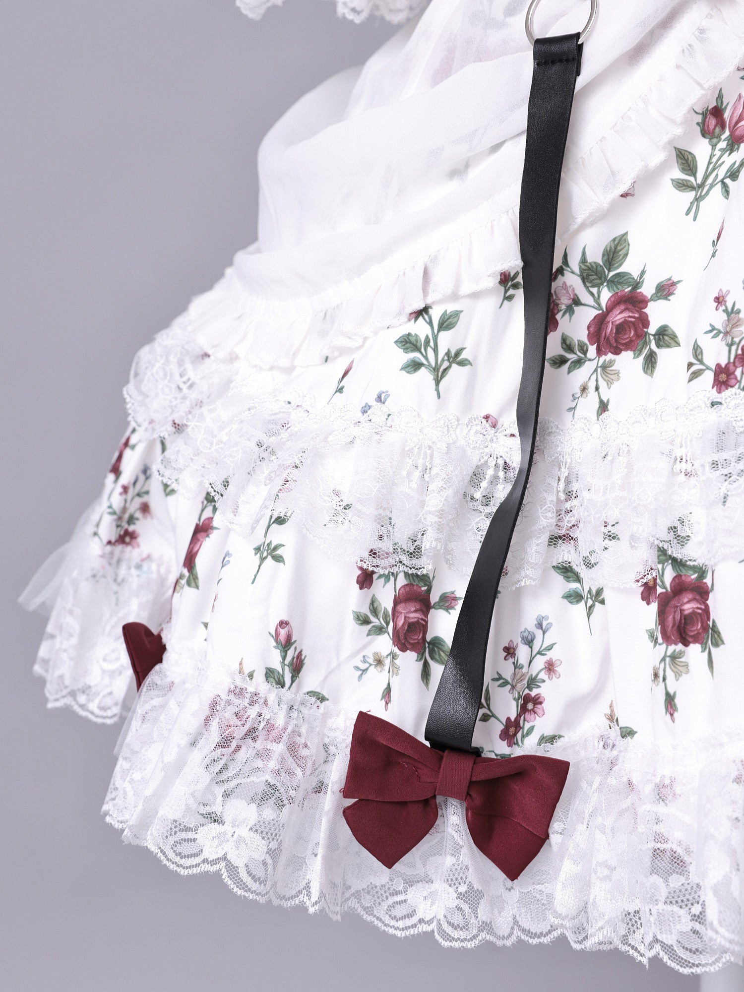 【3点セット】vanityME. × Chiroru コラボ Umber Secret Garden シークレットガーデン クラシカルフリルメイド ホワイト ブラック vcsot-260158a-ch-ac