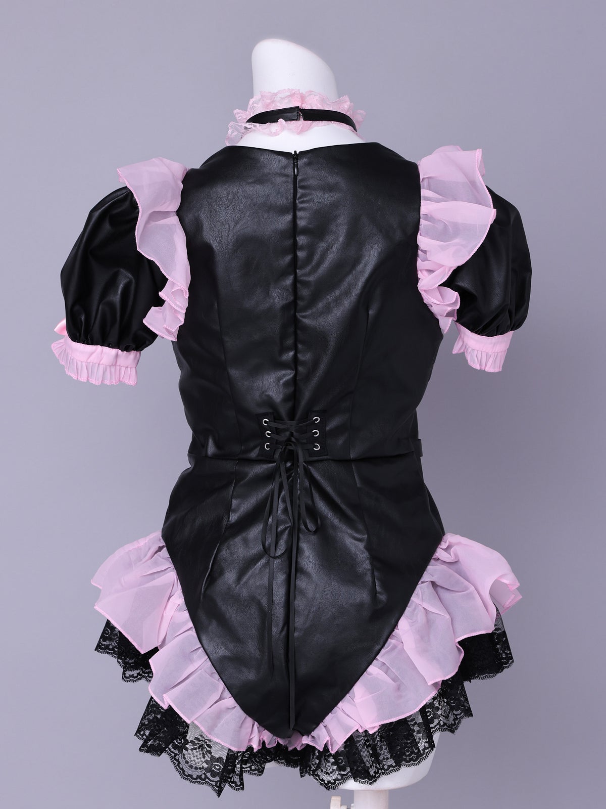 【5点セット】vanityME. × Chiroru コラボ Umber Doll アンバードール バニーコスプレ ブラック×ピンク ブラック×パープル vcsbn-260157-ac