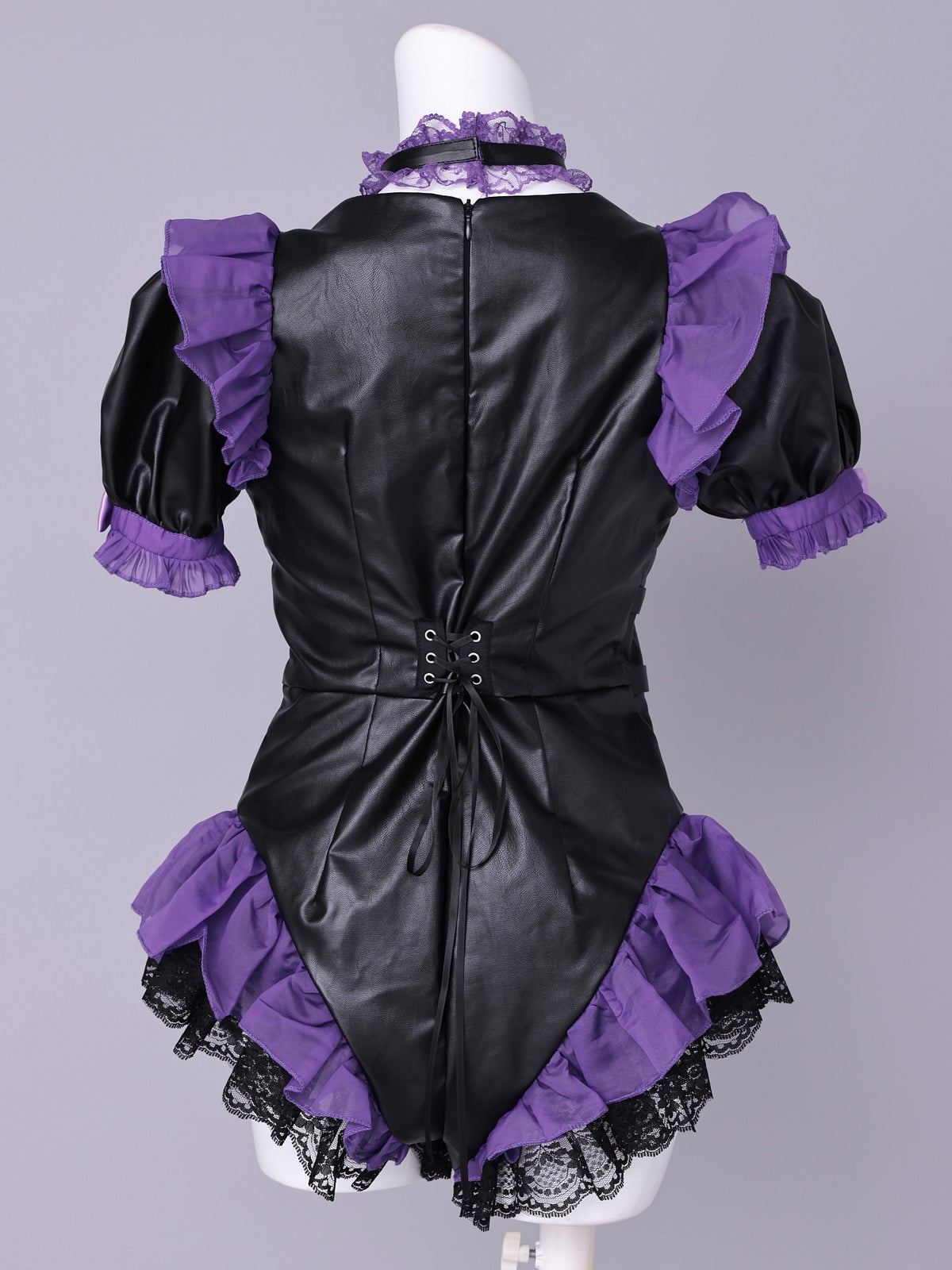 【5点セット】vanityME. × Chiroru コラボ Umber Doll アンバードール バニーコスプレ ブラック×ピンク ブラック×パープル vcsbn-260157-ac