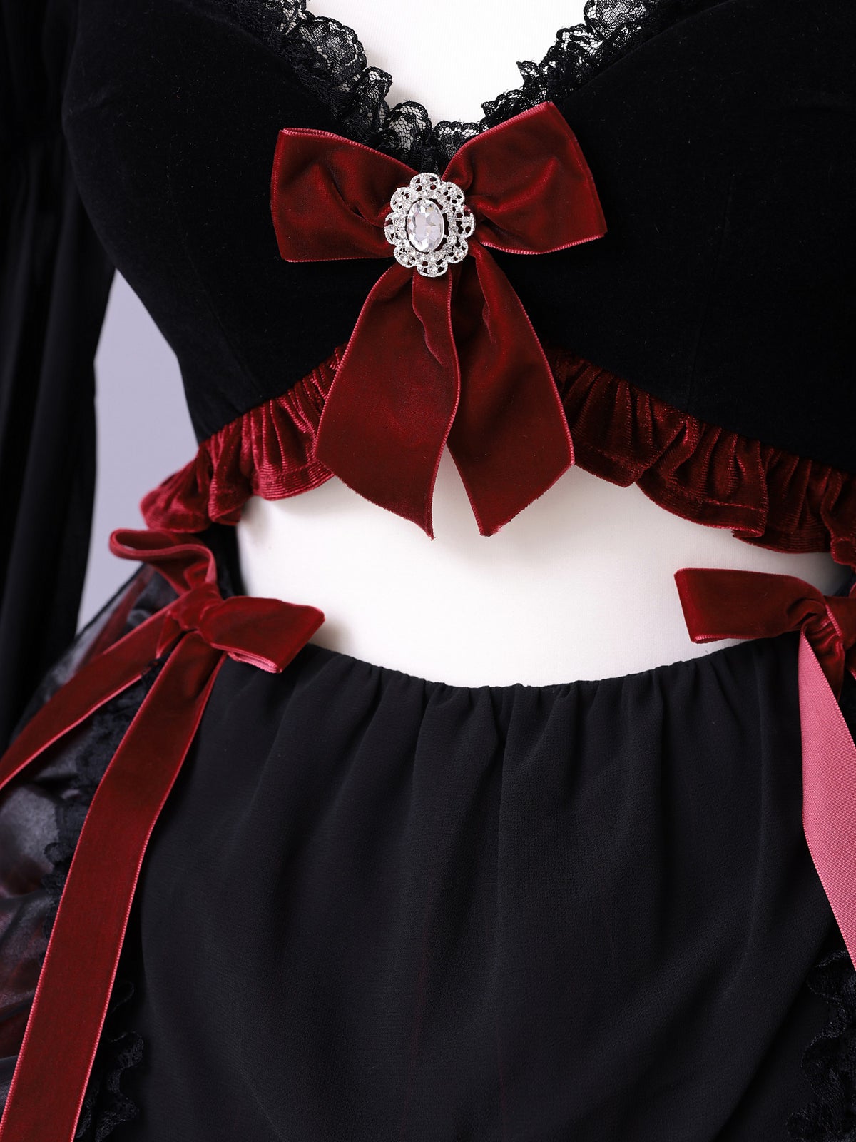 【2点セット】vanityME. × Chiroru コラボ UmberTwilight Bunny トワイライトバニー バニーコスプレ ブラック vcsbn-260156-ac