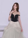 ROBE de FLEURS anier.ROBE ローブドフルール アニエルローブ Sheer Veil Long Dress fm-anier4092