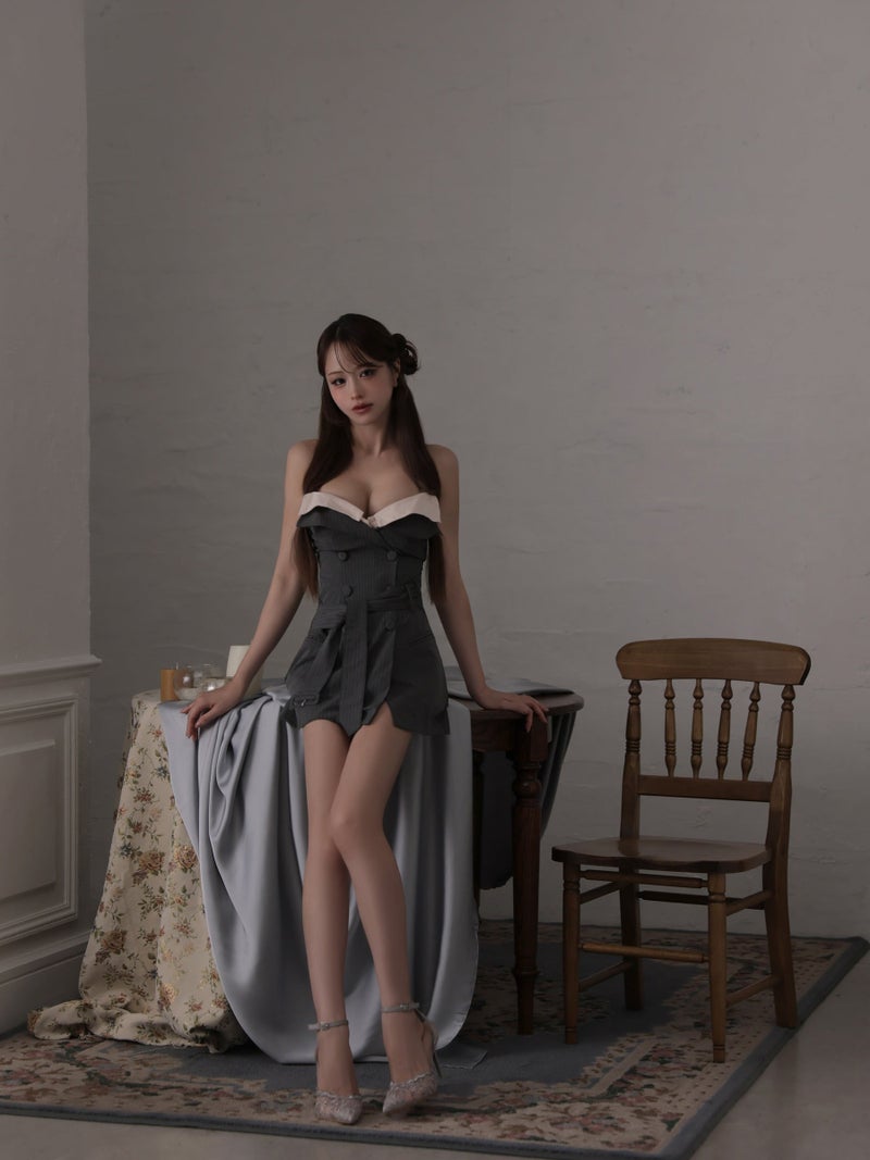 Brille ブリエ Ruelle de brille mini dress リュエル ドゥ ブリエ ミニドレス brille5075