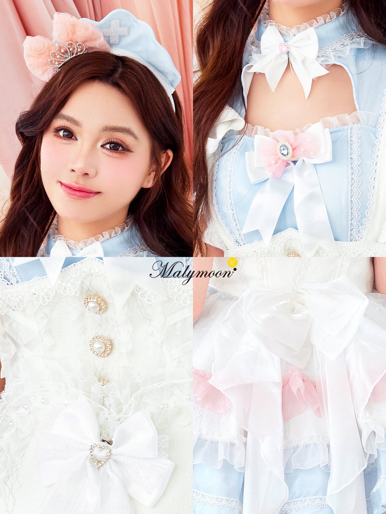 【14点セット】【Malymoon】 エーテルトーンリボンナース mlcs26063