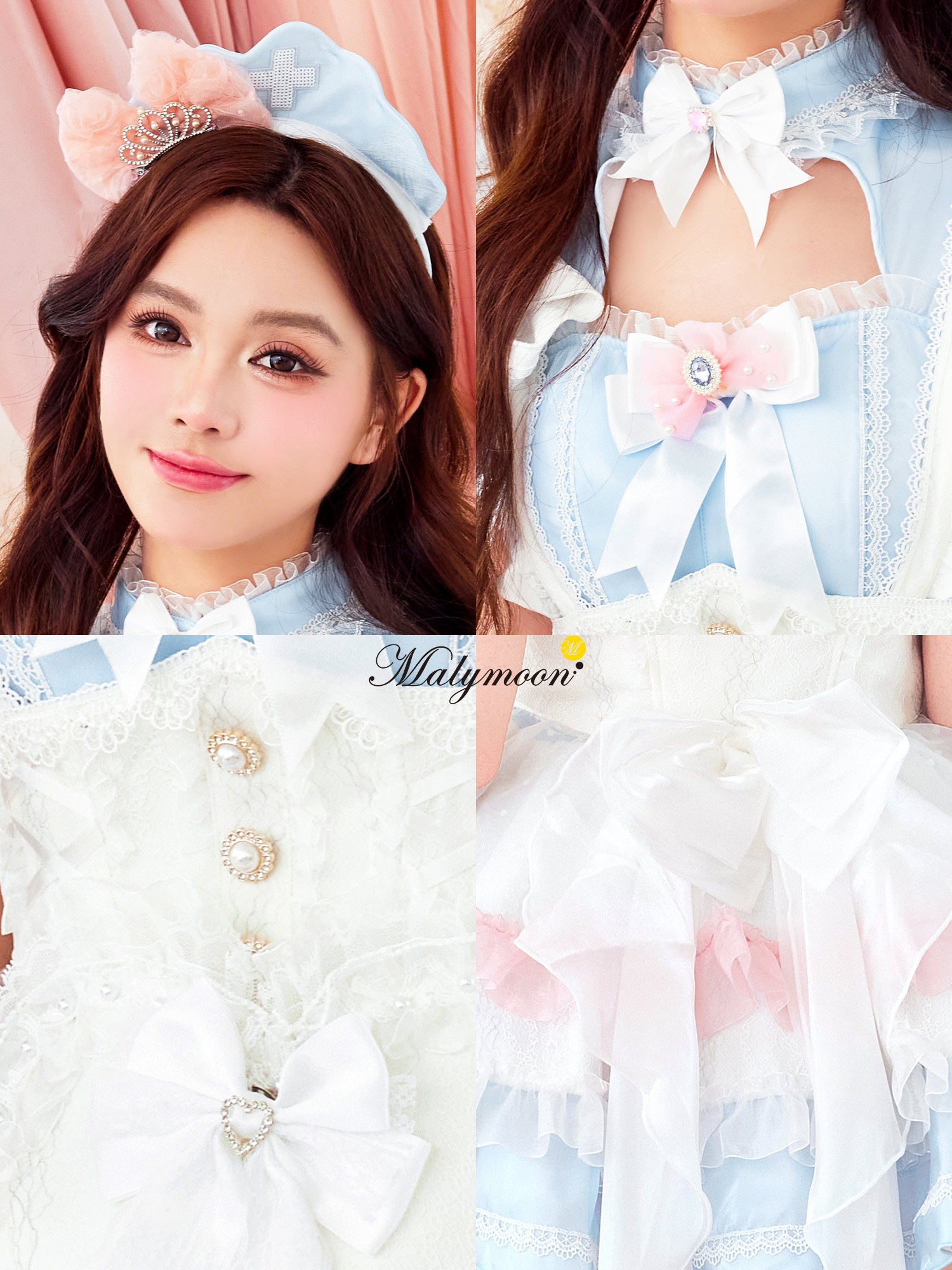 【14点セット】【Malymoon】 エーテルトーンリボンナース mlcs26063
