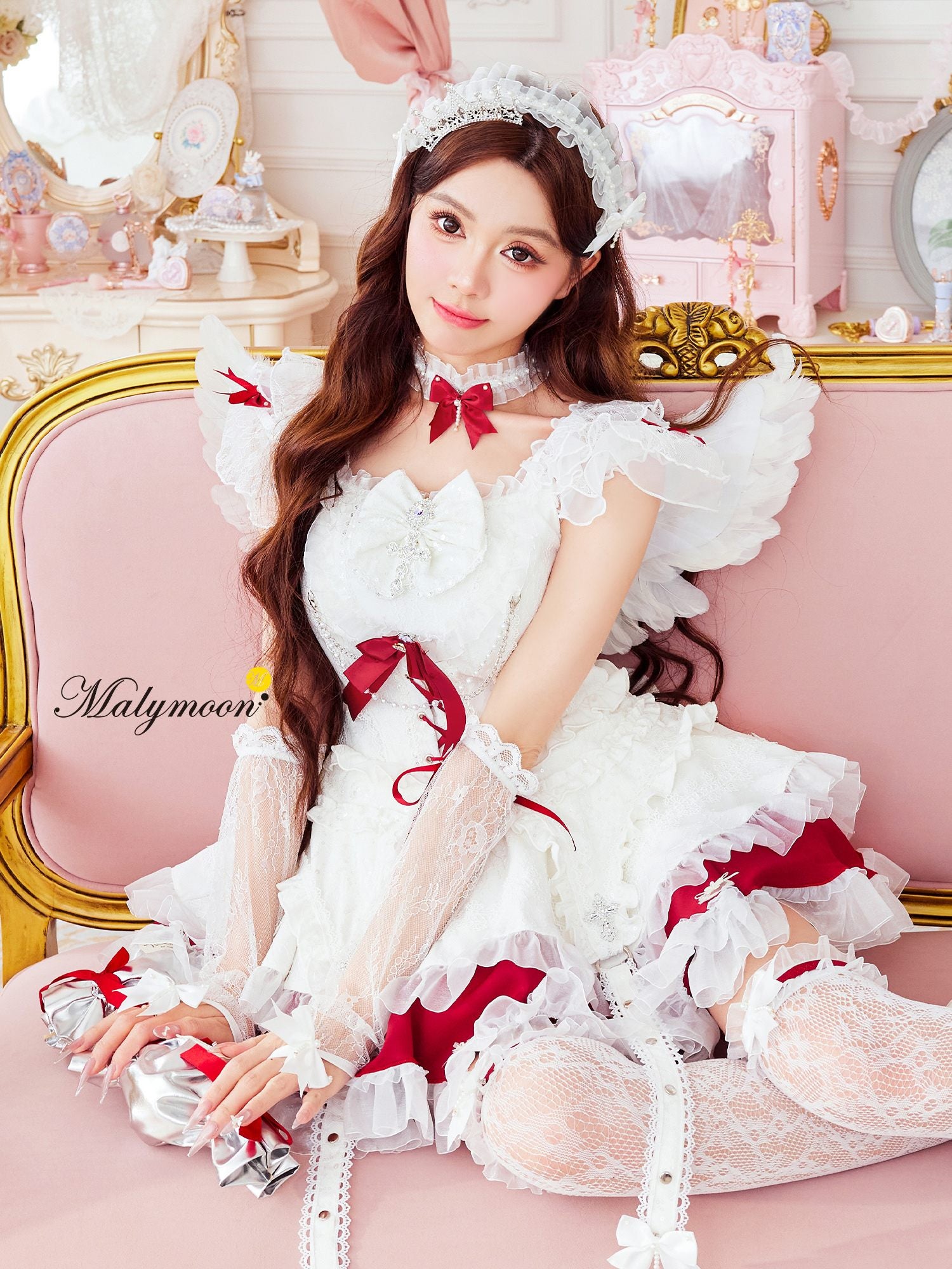 【14点セット】【Malymoon】 エンジェリックインペリアルドレス mlcs26061