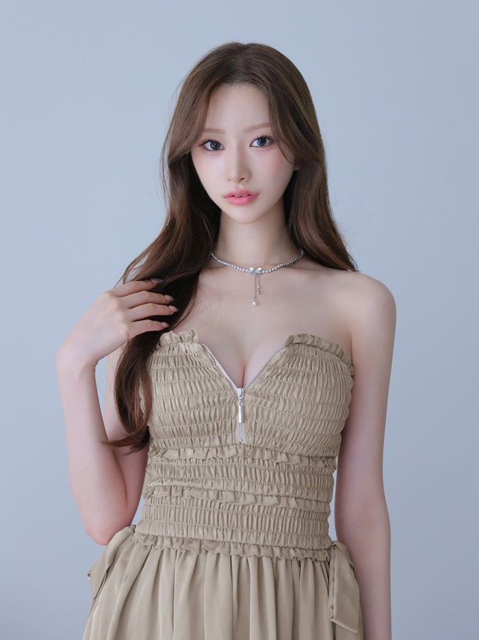 ROBE de FLEURS anier.ROBE ローブドフルール アニエルローブ Kitten Ribbon Dress fm-anier4088-c