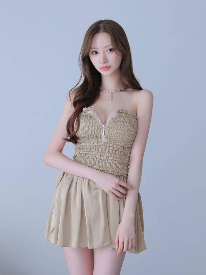 ROBE de FLEURS anier.ROBE ローブドフルール アニエルローブ Kitten Ribbon Dress fm-anier4088-c