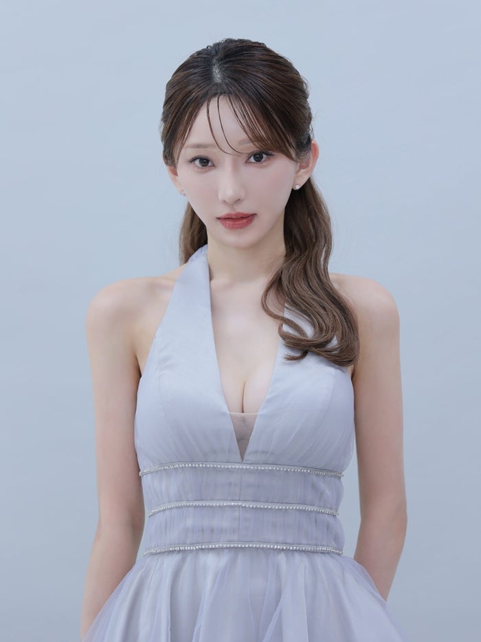 ROBE de FLEURS anier.ROBE ローブドフルール アニエルローブ Swan Veil Dress fm-anier5101-c