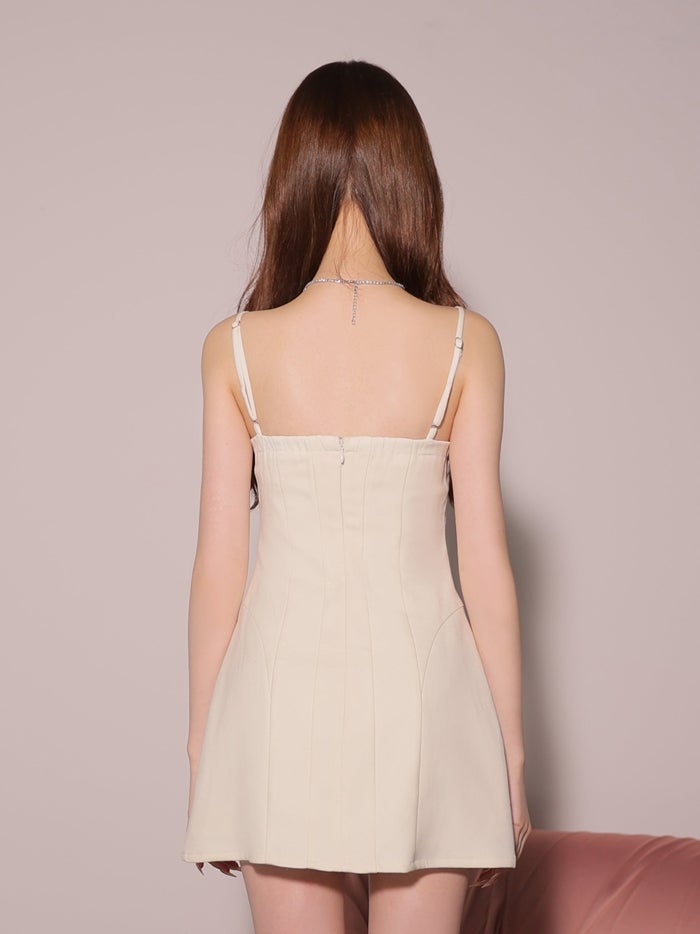 ROBE de FLEURS anier.ROBE ローブドフルール アニエルローブ Starlit Bow Dress fm-anier4087-c