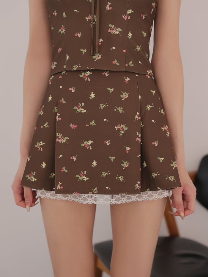 ROBE de FLEURS anier.ROBE ローブドフルール アニエルローブ Tiny Flower Dress fm-anier5102-c